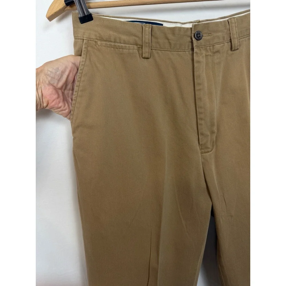 Polo Ralph Lauren Men 100% Cotton Prospect Pant 32/32 Tan Chino Straight Leg